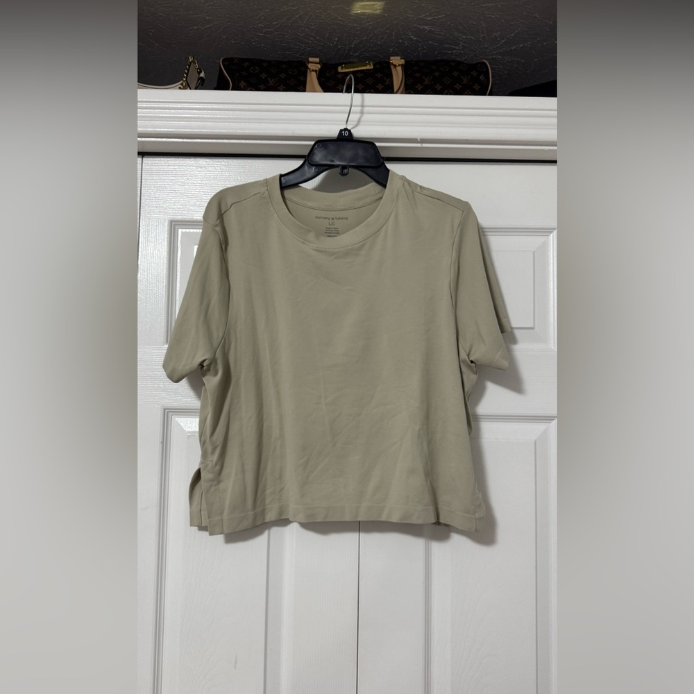 Casual Beige Women's Top